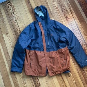 LL Bean Men's Trail Model Waterproof 3-in-1 Jacket